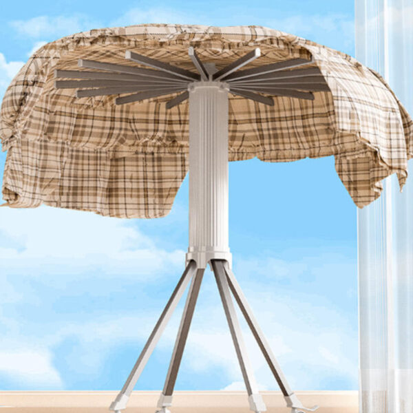 Floor standing tri-folding drying rack - Image 4