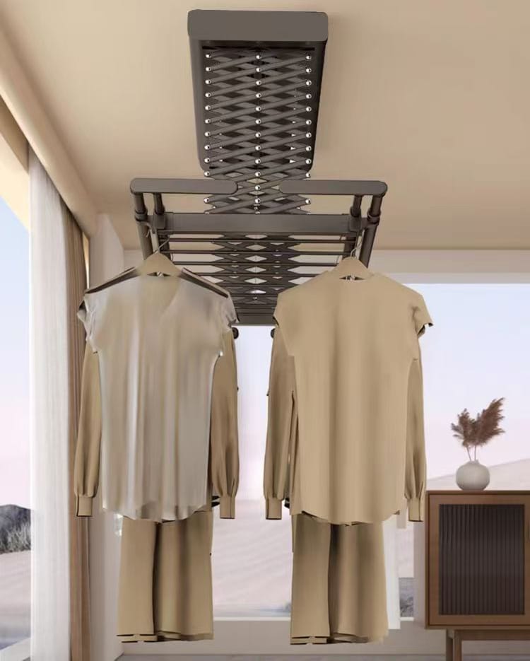 ceiling clothes drying rack